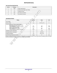 MC78LC40NTRG Datasheet Page 2