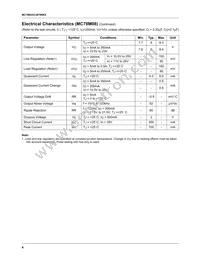 MC78M05CDTX Datasheet Page 4