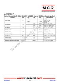 MC7909CT-BP Datasheet Page 3