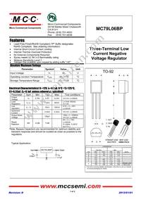 MC79L06BP-AP Datasheet Cover