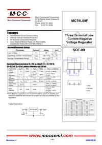 MC79L09F-TP Datasheet Cover
