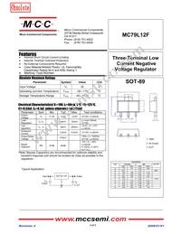MC79L12F-TP Datasheet Cover