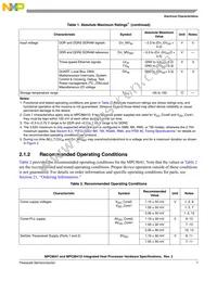 MC8641VU1500KE Datasheet Page 7