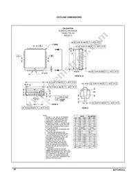 MC88915TFN70 Datasheet Page 20