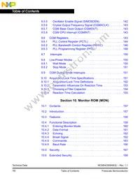 MC908AB32VFUE Datasheet Page 10