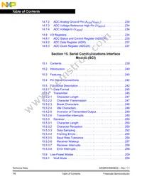 MC908AB32VFUE Datasheet Page 14