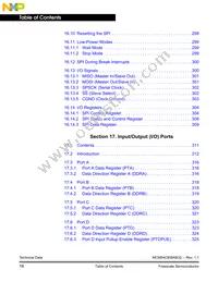 MC908AB32VFUE Datasheet Page 16