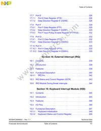 MC908AB32VFUE Datasheet Page 17