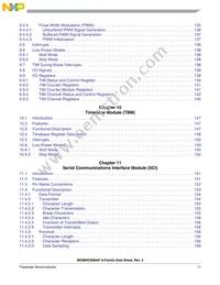 MC908AP8ACBE Datasheet Page 11