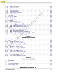 MC908AP8ACBE Datasheet Page 15