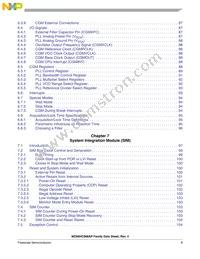 MC908AP8CFBER Datasheet Page 9