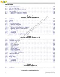 MC908AP8CFBER Datasheet Page 16