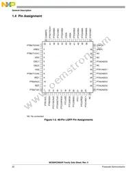 MC908AP8CFBER Datasheet Page 22
