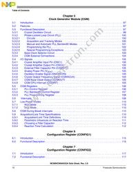 MC908AS32ACFNER Datasheet Page 10