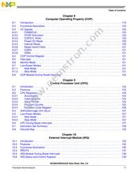 MC908AS32ACFNER Datasheet Page 11