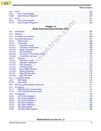 MC908AS32ACFNER Datasheet Page 13