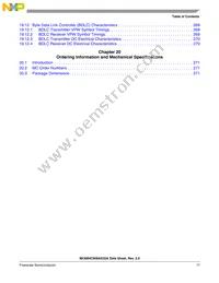 MC908AS32ACFNER Datasheet Page 17