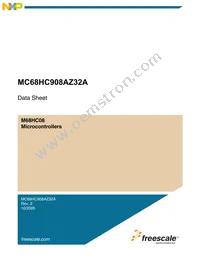 MC908AZ32ACFU Datasheet Cover