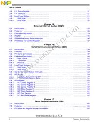MC908AZ32ACFU Datasheet Page 12