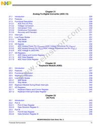 MC908AZ32ACFU Datasheet Page 15