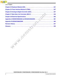 MC908AZ60AVFUER Datasheet Page 6