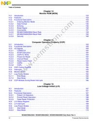 MC908AZ60AVFUER Datasheet Page 12