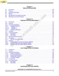 MC908EY16ACFJER Datasheet Page 13