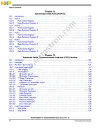 MC908EY16VFAR2 Datasheet Page 12