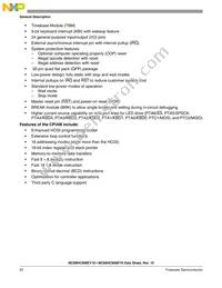 MC908EY16VFAR2 Datasheet Page 20