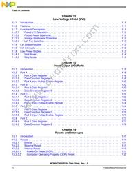 MC908GR16AVFAE Datasheet Page 12