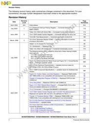 MC908GR32ACFUER Datasheet Page 4