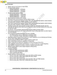MC908GR32ACFUER Datasheet Page 20