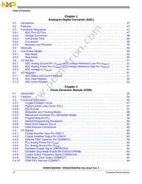 MC908GR8AMDWE Datasheet Page 10