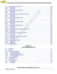 MC908GR8AMDWE Datasheet Page 13