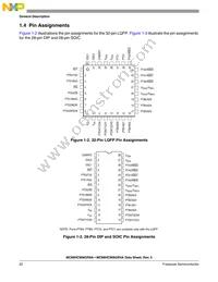 MC908GR8AMDWE Datasheet Page 22