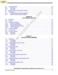 MC908GT8CBE Datasheet Page 13