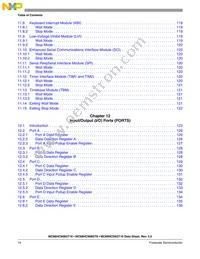 MC908GT8CBE Datasheet Page 14