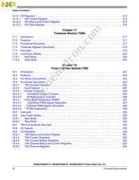 MC908GT8CBE Datasheet Page 18