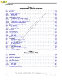 MC908GZ32VFAER Datasheet Page 18