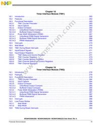 MC908GZ32VFAER Datasheet Page 19