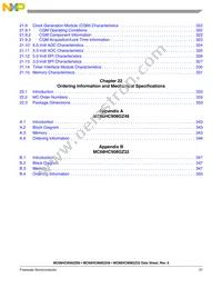 MC908GZ32VFAER Datasheet Page 21