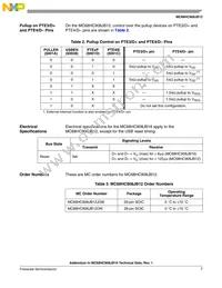MC908JB12JDWE Datasheet Page 7