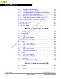 MC908JB16JDWE Datasheet Page 16