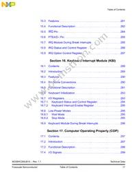 MC908JB16JDWE Datasheet Page 17