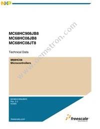 MC908JB8JDWER Datasheet Cover