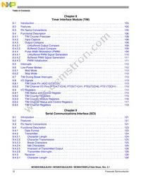 MC908JK8MDWE Datasheet Page 10