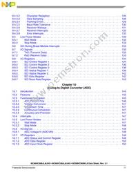 MC908JK8MDWE Datasheet Page 11