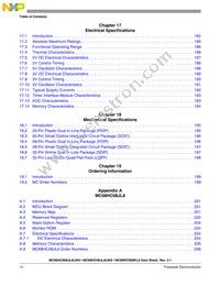 MC908JK8MDWE Datasheet Page 14