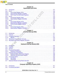 MC908JL16CDWER Datasheet Page 12