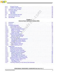 MC908KX8VDWE Datasheet Page 11